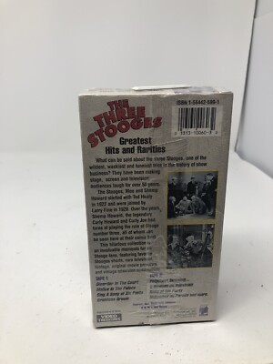 The Three Stooges Greatest Hits and Rarities Box Set (VHS, 1996 2