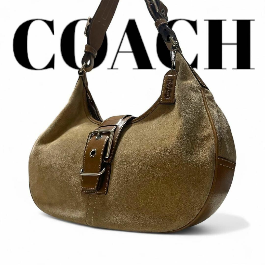 COACH soho leather y2k one shoulder bag
