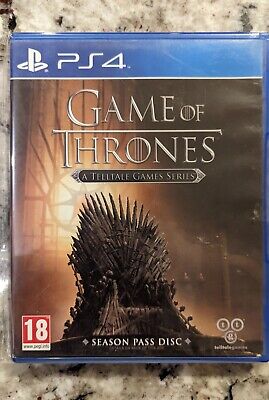 Game of Thrones: Season Pass Disc (Sony PlayStation 4, 2015) for sale  online