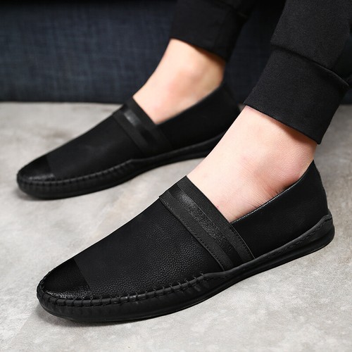 Men Breathable Flats Slip On Pumps 