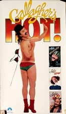  1985 GALLAGHER Paramount Home Video Poster WATERMELON BIKINI Classic 1980s 