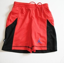 Nike Little Boys Dri-FIT Air Jordan Jumpman Shorts Lt Crimson/Black Sz 6 - NWT