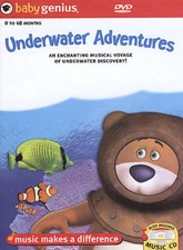 Baby Genius: Underwater Adventures (DVD/CD Combo) Discs Only VG
