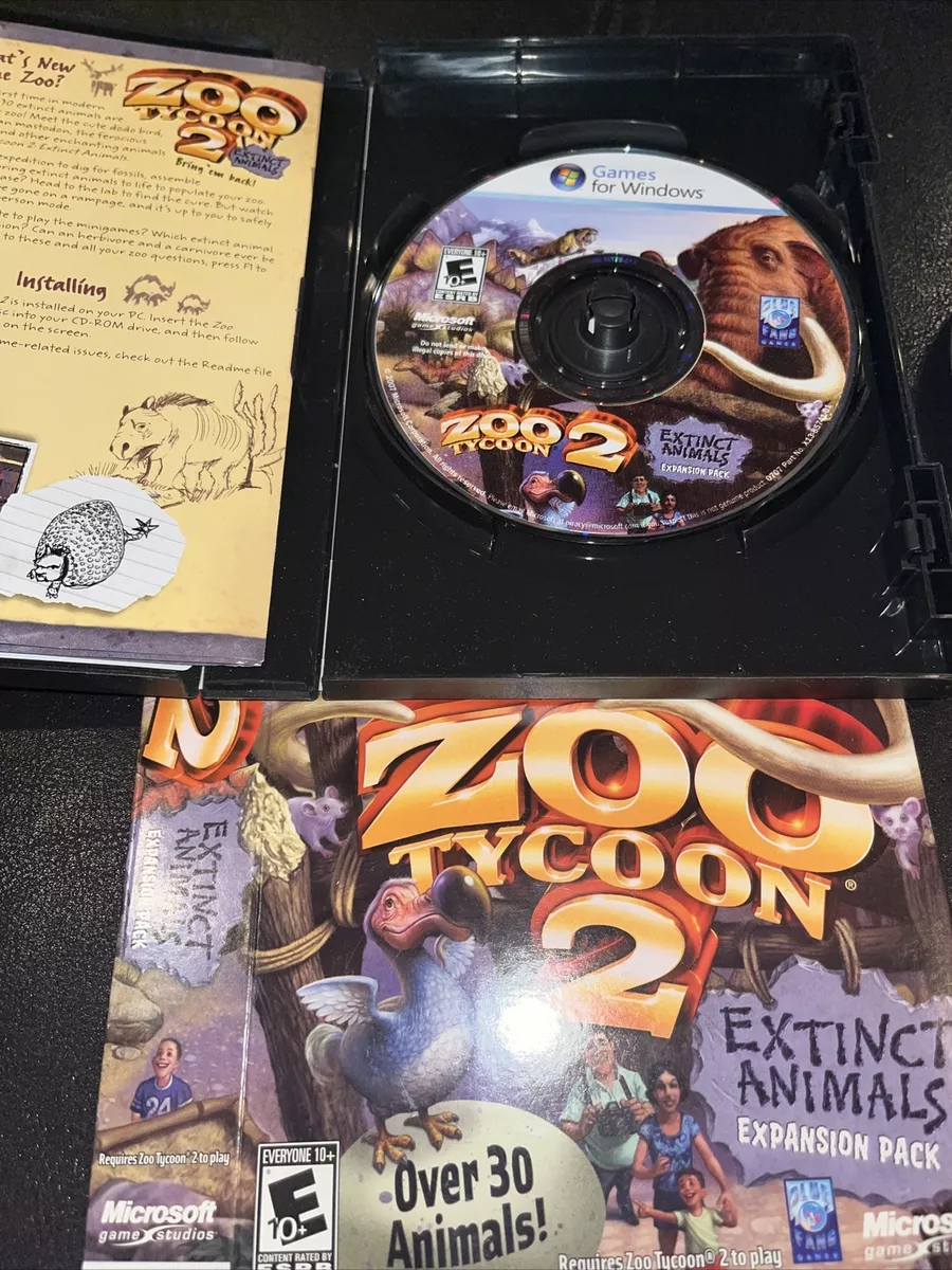 Zoo Tycoon Dino Digs Expansion Pack (PC CD-Rom 2002)