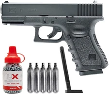 Umarex Glock 19 Gen 3 .177 Caliber BB Air Pistol with 5x CO2, 1500x BBs and Mag