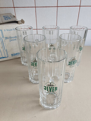 Biergläser, Bierseidel, Bierhumpen, Jever Pilsener, Edelherb, Henkelgläser 0,5