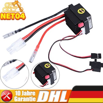 320A Brushed ESC Speed Control für RC Auto Elektronischer Geschwindigkeitsregler
