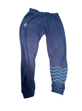 Chaser jogger pull on sweatpants sz small blue sunshine waves