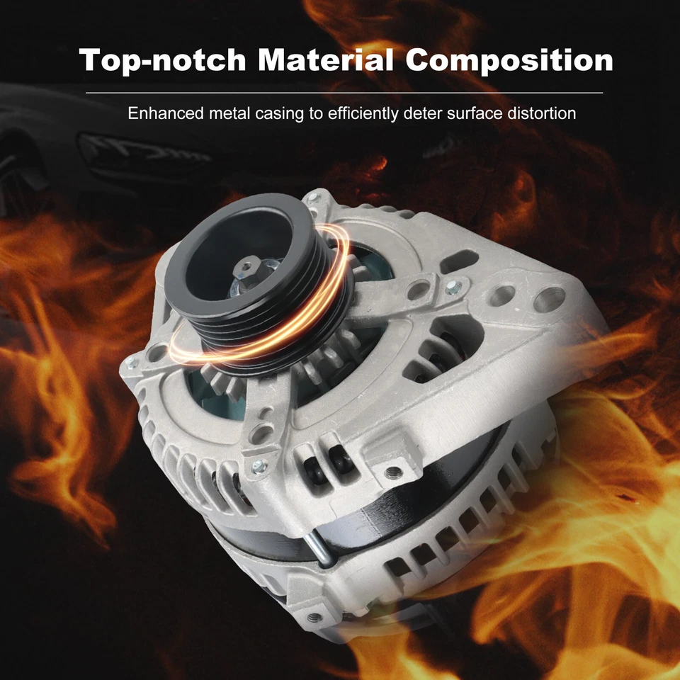 Alternador 11139 270600P020 130 amperios para Toyota Tacoma V6 2005-2015 4,0 L Foto 2 de 4