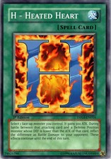 Yu-Gi-Oh TCG H - Heated Heart DP03-EN016 1st Edition Regular Common Card NM