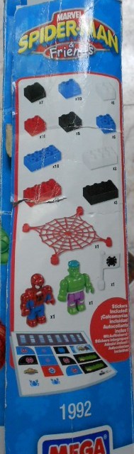 Retired Mega Bloks Spider-Man & Friends City Adventure Building Set #1992 | eBay