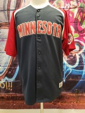 Vintage Minnesota Twins Stitched Jersey Size XL