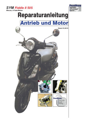 Reparaturanleitung RIS SYM Sanyang Fiddle 2 II 50S, Antrieb und Motor