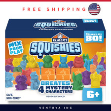 Elmer s DIY Squishies Kit 4 Count Mystery Characters