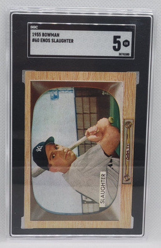 1955 Enos Slaughter #60