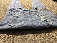 AE AMERICAN EAGLE 18 SHORT CURVY JEGGING NEXT LEVEL STRETCH WOMENS JEANS