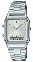 Casio Casio Collection Vintage Silber Unisex Armbanduhr AQ-230A-7AMQYES