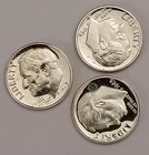 New Listing3x Silver Proof 1963 Roosevelt Dimes BELOW MELT*