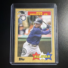 Topps 2022 Series 2 Ken Griffey Jr #87AS-5 All-Star Baseball Card