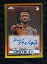 2024 Chrome 1951 Topps Ringside Gold Refractor 16/50 Shane Mosley Jr Auto 0vf5