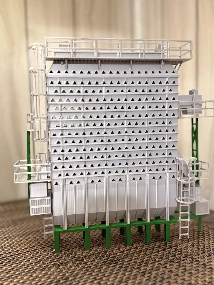 1/64 Scale Mixed Flow Grain Dryer. 3d Printed - Image 4 of 4