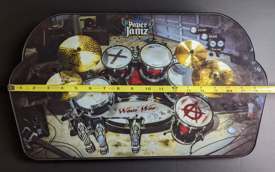 Paper Jamz Instant Rock Star Electronic Drums With Instruction Sheet - Image 2 of 4