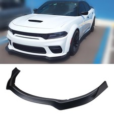 3Pcs Front Bumper Lip Compatible with 2020-2023 Dodge Charger SRT Hellcat Scat