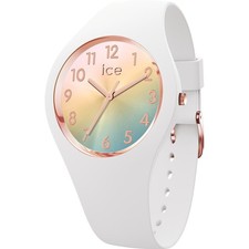 Ice Watch White Womens Analogue Watch Ice Sunset - Rainbow 024523