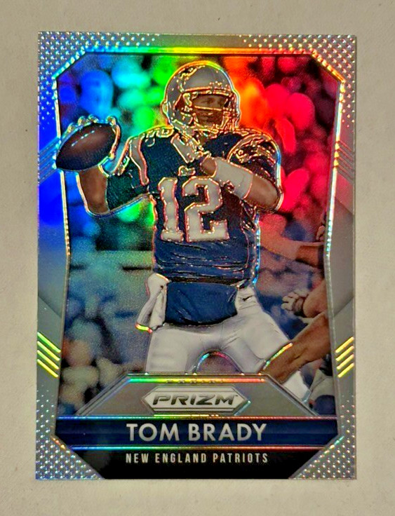 2015 Panini Prizm TOM BRADY SILVER REFRACTOR 🔥RARE SP🔥SHARP🔥 #12 Patriots HOF