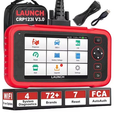 Launch CRP123i V3.0 KFZ OBD2 Diagnosegerät Profi Auto Scanner AT SRS ABS Engine