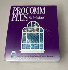 ProComm Plus for Windows Intuitive Data and Fax Communication Software - NEW