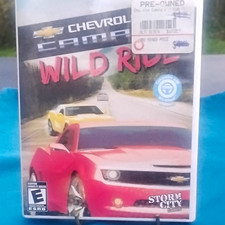 Storm City Games Chevrolet Camaro: Wild Ride Nintendo Wii 2009 E NTSC-U/C Manual