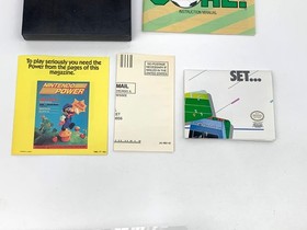 1989 Nintendo NES Game - Goal! w/ Box Sleeve Manual Poster Insert Foam