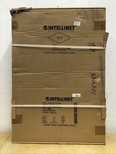 Intellinet 19" Wall Mount Open Frame Network Rack 15U Front-hinged Swing 716208