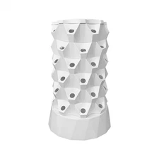 Vertical 48-Pots Hydroponics Tower Set Hydroponic Growing System Home Gardening 