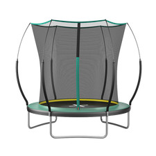 No Gap 6ft Trampoline with Net, Safety Skirt, Outdoor Bounce Kids Play