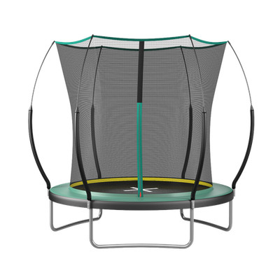 No Gap 6ft Trampoline with Net, Safety Skirt, Outdoor Bounce Kids Play