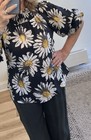 Patricia Luca Set Blouse Daisy Top Pants Size M (10-12) — photo 10