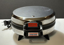 Vintage Vitantonio Mickey Mouse Waffler 950 Disney Waffle Maker 1994 Tested