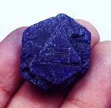 Loose Gemstone Natural Blue Sapphire Rough 58.05 Ct Certified With Free Gift