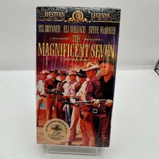 The Magnificent Seven Classic Original Western VHS Sealed