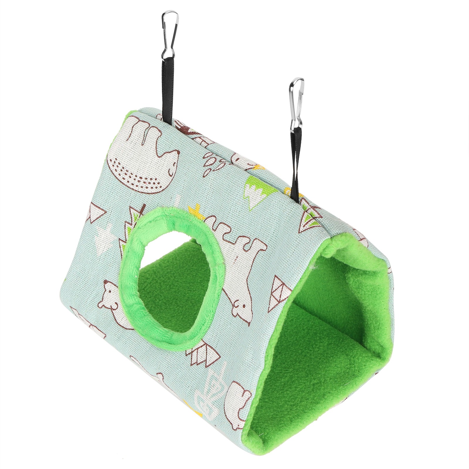 Warm Bird House Plush Fluffy Hanging Hammock Sleeping Bed For Hamster ▪