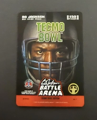 2026 Bo Jackson Battle Arena Tecmo Bowl National NSCC Box Cover Promo Alt 150