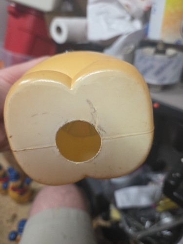 2er Set - Vintage Schneemann Blasform 8 Zoll Lichtabdeckung Weihnachten - KEINE LICHTER - Bild 4 von 4