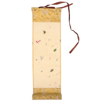 2 Pcs Leeres Schriftrollenpapier Zeichenrollen Scrollpapier Hangscrollpapier