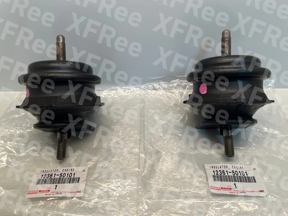 Juego aislador de montaje de motor delantero derecho y derecho TOYOTA LEXUS LS400 UCF20 90-00 genuino Foto 3 de 4