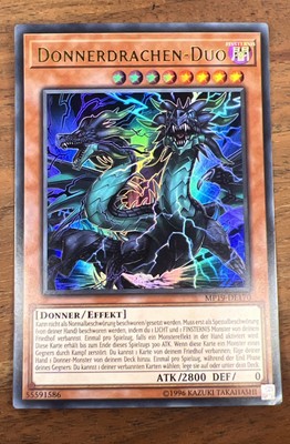 YUGIOH Donnerdrachen-Duo Ultra Rare m/nm MP19-DE170