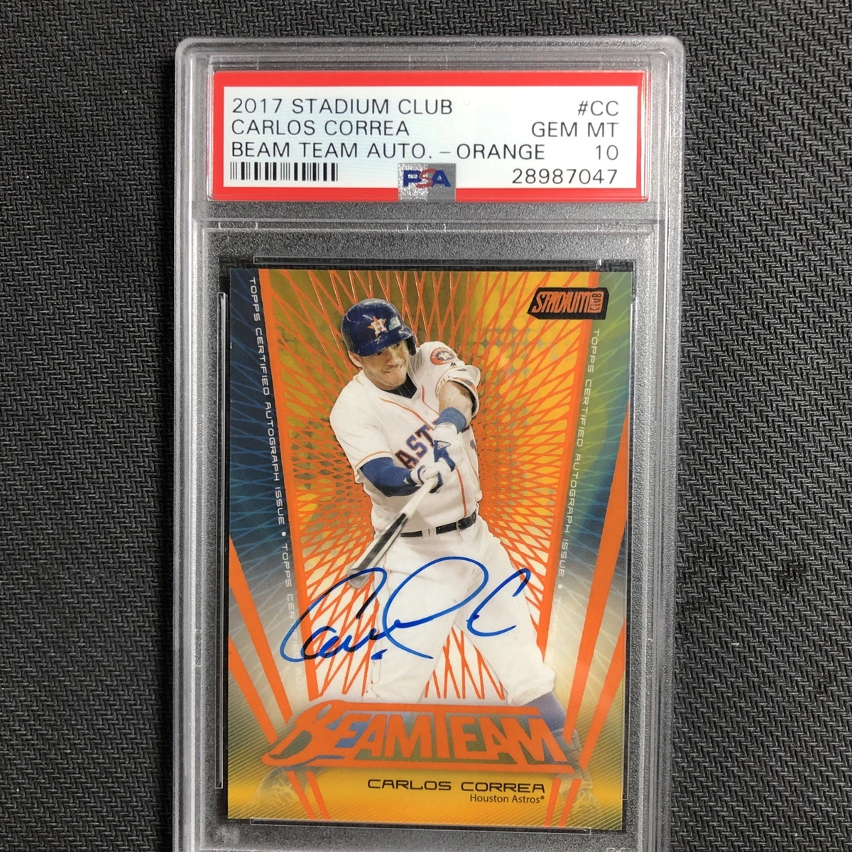 Carlos Correa Autographed Baseball Trading Cards for sale | eBay