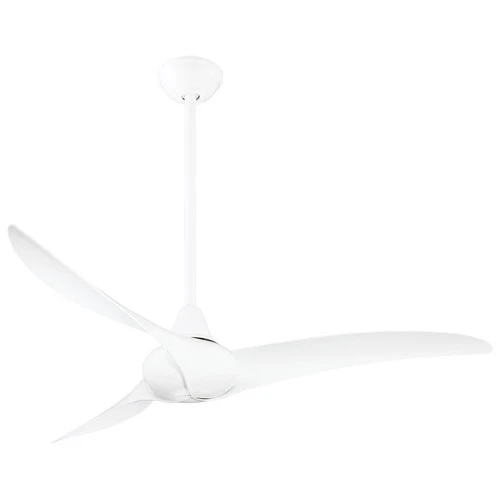 Minka Aire Wave 52" Ceiling Fan - White 3-Blade Remote Control - Picture 2 of 5
