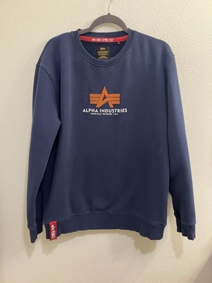 Alpha Industries Basic Rubber Letters Sweater size XL